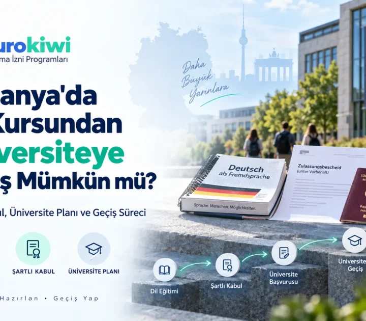 Almanya’da dil eğitimi sonrası şartlı kabul ve üniversiteye geçiş süreci