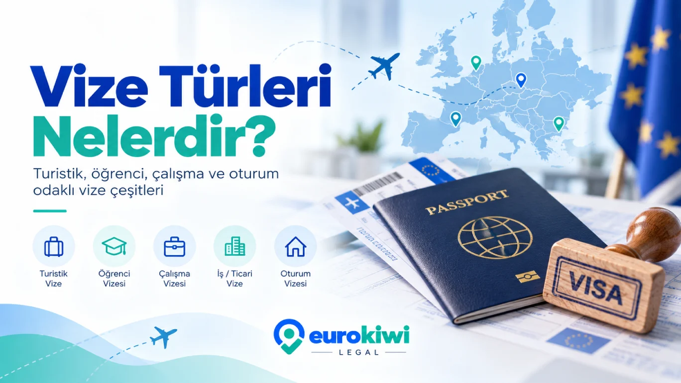 Vize türleri nelerdir? Turistik, öğrenci, çalışma, ticari ve oturum vizesi çeşitleri